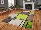 Тъкан килим MAGNOLIA 704 d.beige/green